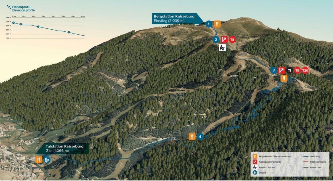 Wald Residence - Kaernten Card Sommer Inklusive Bad Kleinkirchheim Exteriör bild